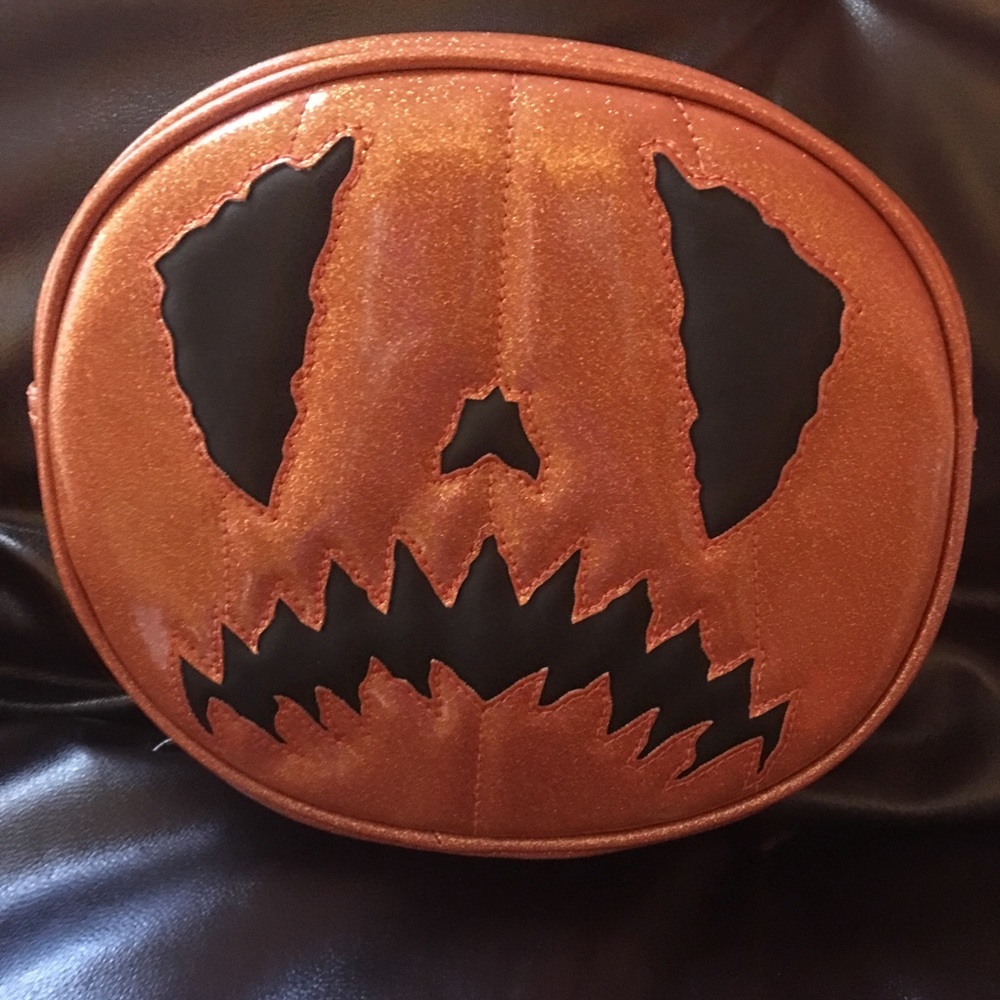 SOLD Love Pain And Stitches Double Sided Pumpkin